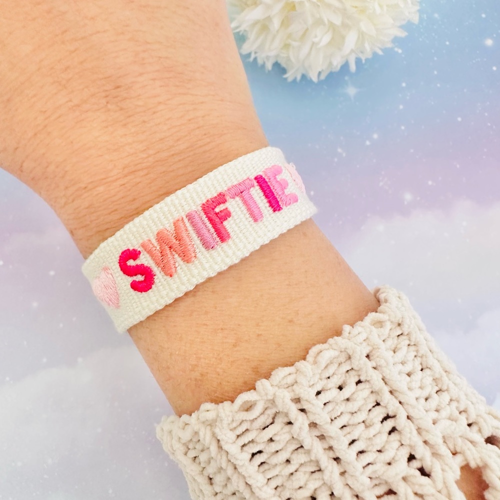 Taylor Swift Fan Swiftie Embroidered Tassel Brace… - image 1